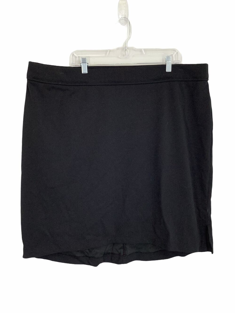 Unbranded Solid black Mini Skirt Women’s